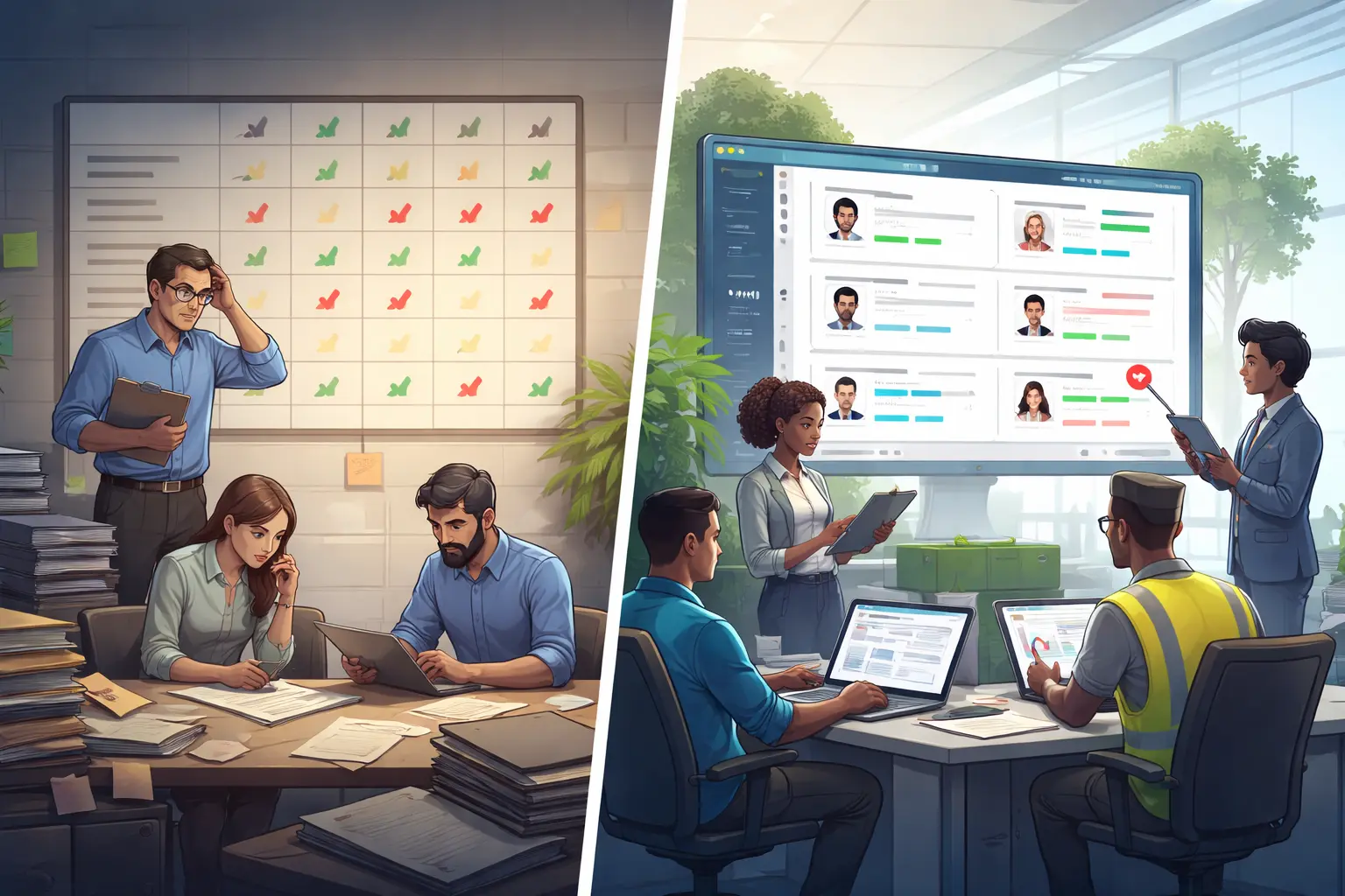 The Skills Matrix is Dead (Long Live the CMS): Why Static Tracking Fails the Modern Frontline