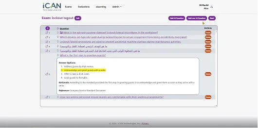 Training Delivery & Scheduling