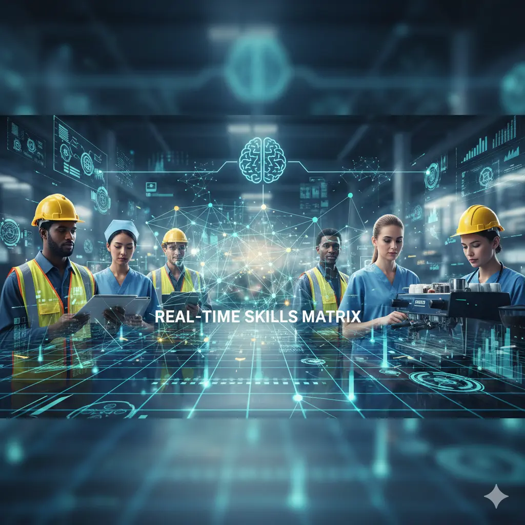 The Hidden Cost of Manual Compliance Tracking: Why Your Frontline Workforce Needs a Real-Time Skills Matrix